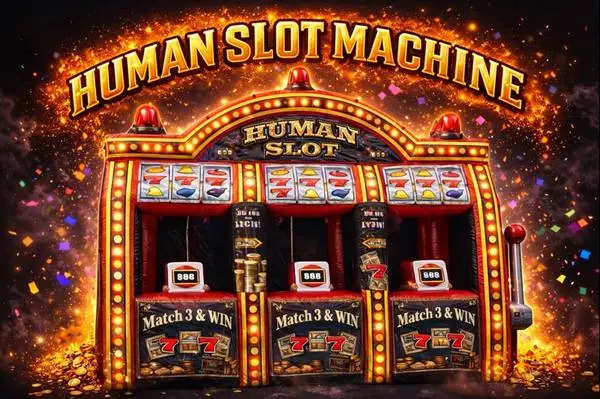 🎰 HUMAN SLOT MACHINE RENTAL 🎰 Bounce House Party Rentals