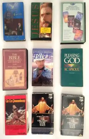 Choice Lot Movies VHS & Music Cassette Tapes Different Genres