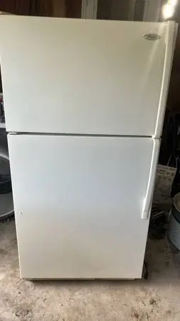 Whirlpool Almond Refrigerator