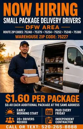 Small Package Delivery Driver