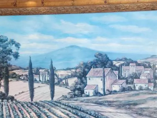 Painting by BERRY! ON THE ROAD TO ITALY VINYARDS