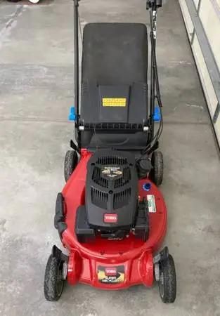 LIKE NEW TORO TXP OHV 159CC SUPER RECYCLER SR4 PERSONAL PACE MOW W/BAG