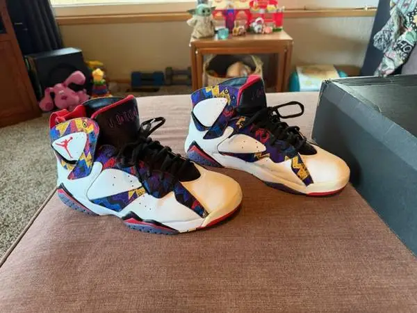 AIR JORDAN 7 RETRO NUMBER 23, STYLE 304775-142