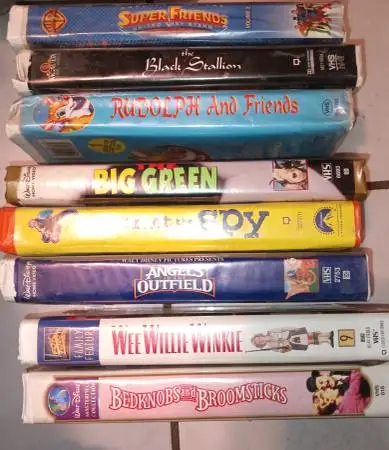 Disney and other VHS movies