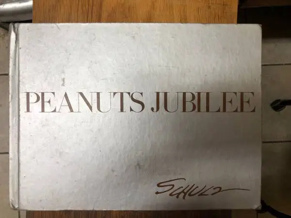 Peanuts Jubilee, hard, back book