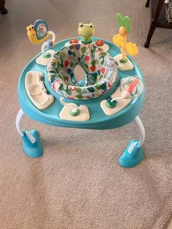 Bright Starts Baby Activity Center & Table.
