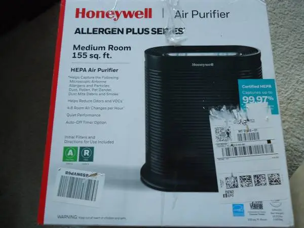 *Honeywell HEPA100 Air Purifier, New-In-Box, ONLY $50