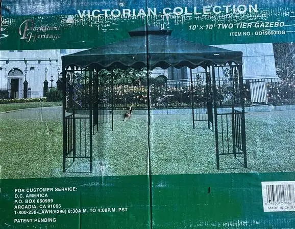 COSTCO .PARKLAND TWO TIER 10x10 gazebo NEW