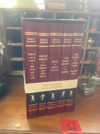 Padres autographed baseball books set holtzman