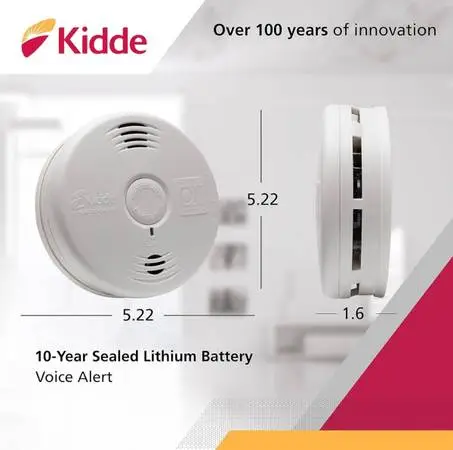 Kidde Smoke Detector w/Voice Commands