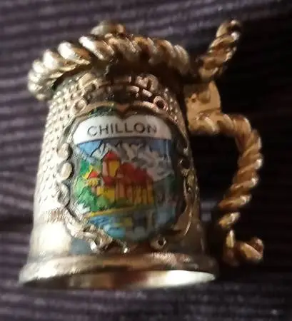 Chillon beer stein thimble