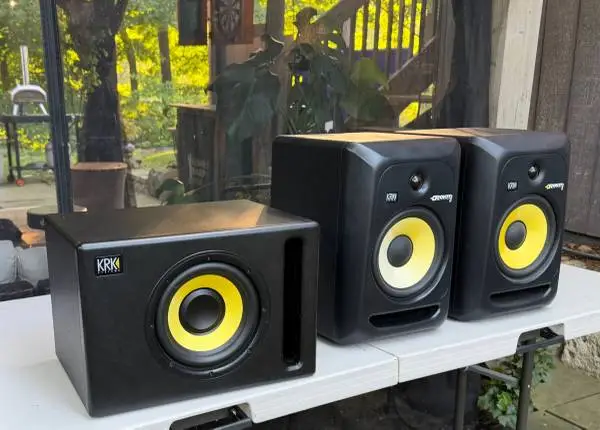 KRK Rokit RP8 G3 Pair and S8.4 Subwoofer