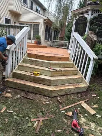 🪵Wood rot repair, staining & painting - Decks, porches, fences, fascia