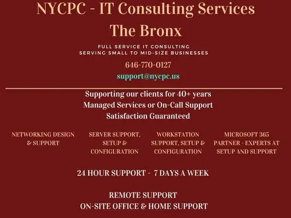 Computer Consultants – Supporting The Bronx Businesses