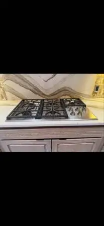 Wolf proffesional gas cooktop