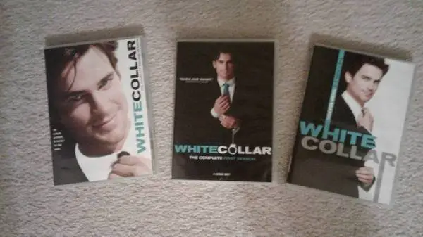 White Collar Seasons 1, 2 & 3 DVDs