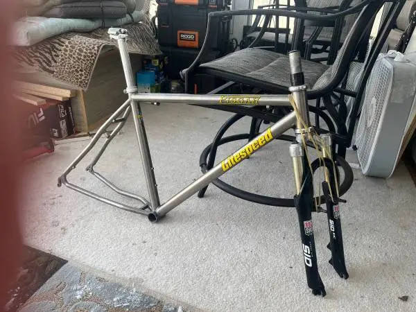 Litespeed frame and fork