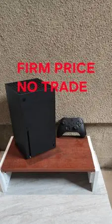 XBOX SERIES X + CONTROLLER, FIRM PRICE, NO TRADE, EXCELLENT CONDITION