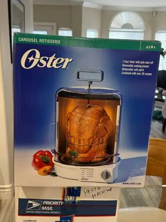 OSTER Electric Carousel Rotisserie New in Box