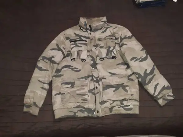 Vintage Camo Jacket Mens Large