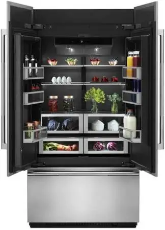*Open Box* JennAir 42” Built-in French Door Refrigerator w/ SS Panels