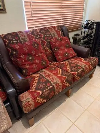 Sofa and loveseat