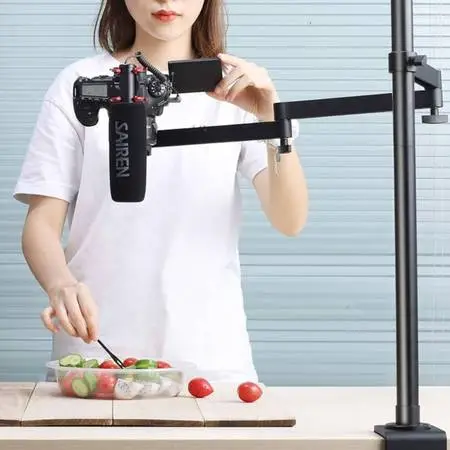 Heavy Duty Camera Desk Mount Stand