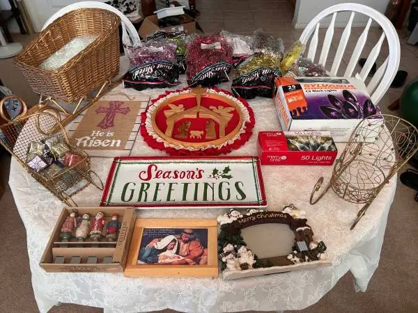 Collection of holiday decorations!