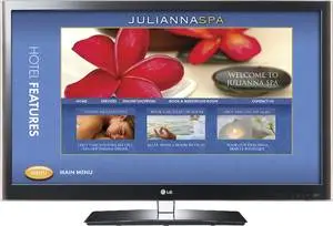 LG 32 led HD TV or Computer monitor with speakers