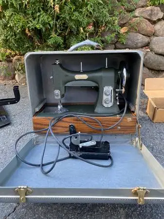 White Rotary Antique Sewing Machine