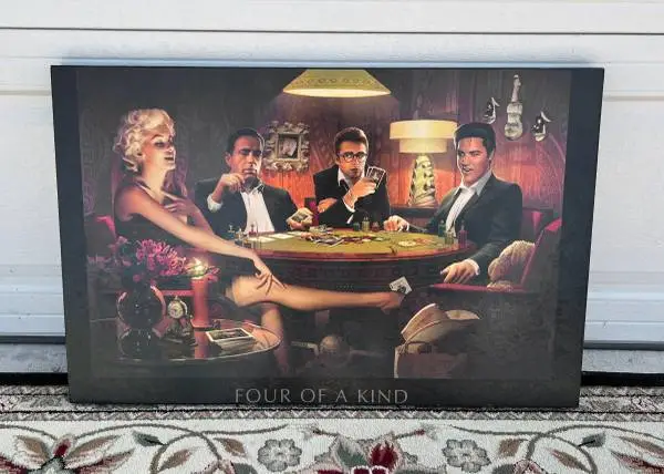 Four Of A Kind Art by Chris Consani. Large 32 x 20