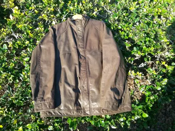 Leather Jacket Mens XL/T The Territory Ahead
