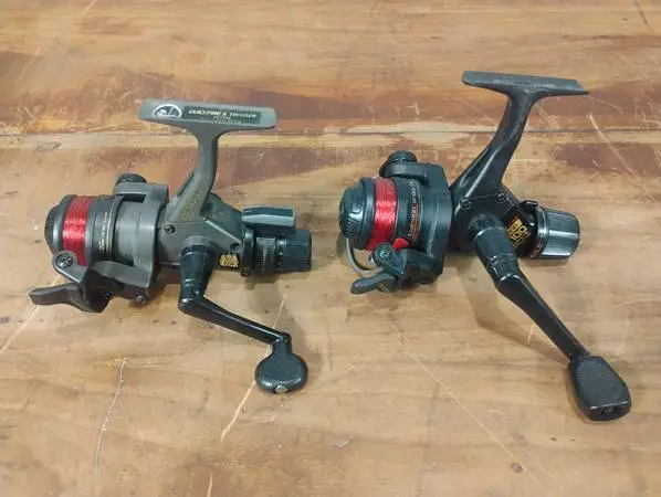 2 Shimano 1000 Size Fishing Reels (Serviced)
