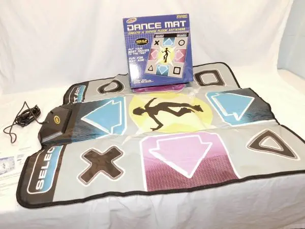 INTEK DANCE MAT FOR PLAYSTATION 2 , PS1 & PLAY STATION ~ HAS BOX