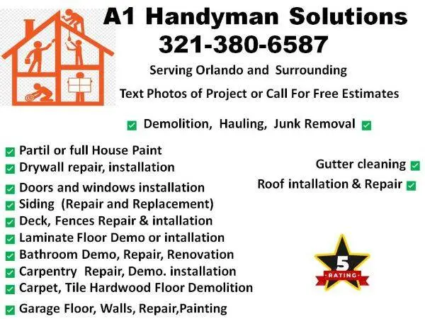▀▄▀ ▀▄▀ A1 Handyman Solutions ▀▄▀ Property Repair Experts