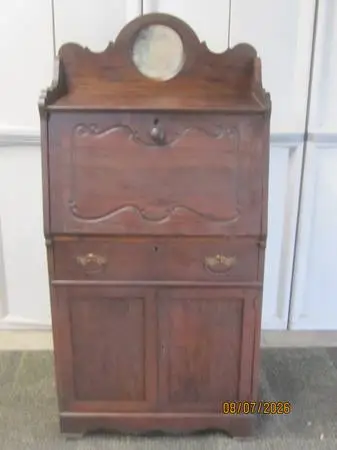 1904 Antique Drop Front Secretary Desk Catalogue: Number 150. Ladies