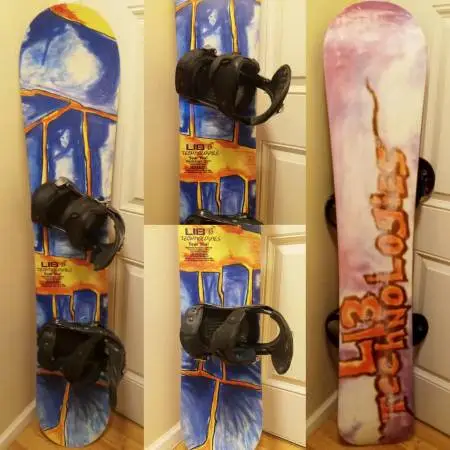Lib Tech Tear Yea! 156cm Snowboard w/ Burton P1 bindings