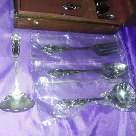 Collection of Silverware Some Never Opened
