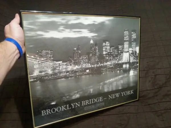 Brooklyn Bridge W/Twin Towers