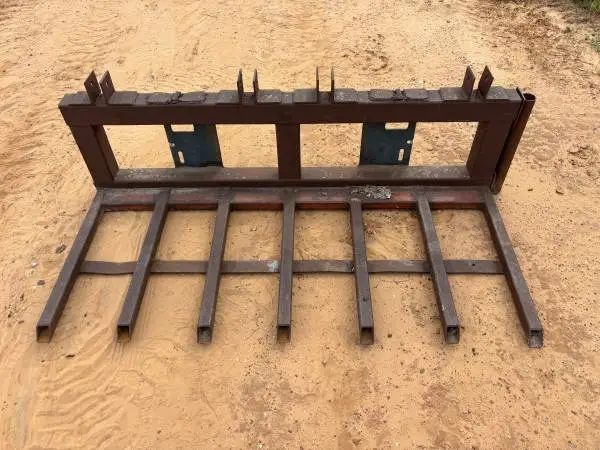 Skidsteer Brush and Debris Forks