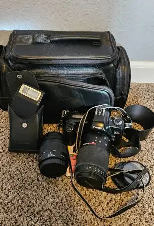 Canon eos rebel X camera