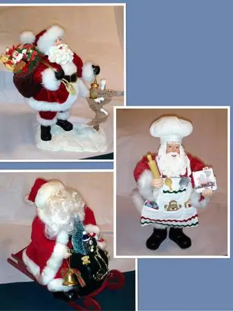 Santa Claus - selling 3 - $8 & $9 & $9 each
