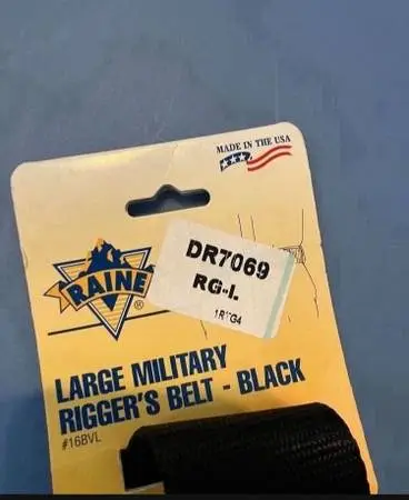 Tactical Riggers Belt Large