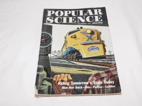 DECEMBER 1956 ISSUE OF POPULAR SCIENCE ~ COOL THROWBACK TO 1956