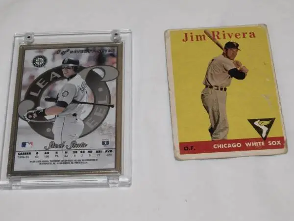 MLB ALEX RODRIGUEZ and JIM RIVERA BASEBALL CARDS Major League Baseball