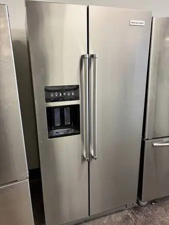 Counter Depth Kitchen Aid Stainless Steel SxS Refrigerator