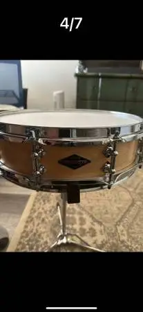 Craviotto Solid Maple 3.75x15 Snare Drum - NEW
