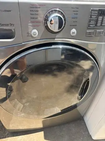Lg front loading electric dryer will deliver