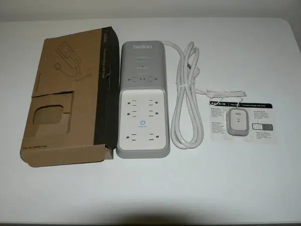 Belkin 6-Outlet Conserve Surge Protector with 6-Foot Cord and Timer, C