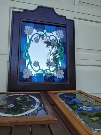 STAINED GLASS STYLE  MIRROR